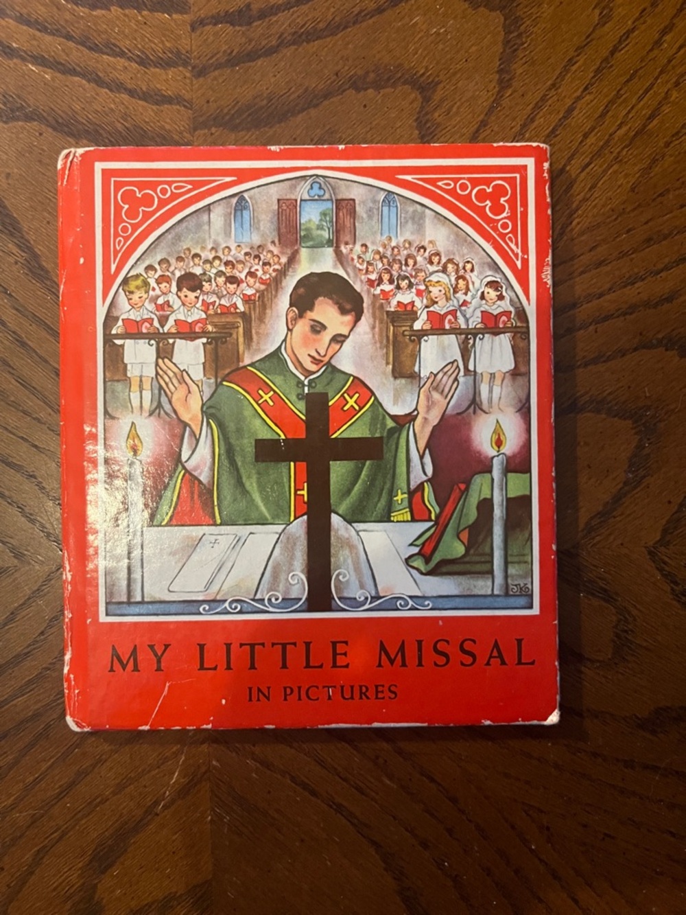 Catholic kids book | vintage 1950’s | My Little Missal in Pictures